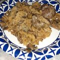 Cheryl Pressley's cooksnap of when they made Swedish Meatballs and Egg Noodles in a Creamy Sauce.