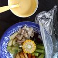 Cooksnap của Nguyễn Nguyên Phương Thanh khi họ làm theo món CÁ HỒI SỐT TRỨNG PHÔ MAI (blw)