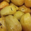 El cooksnap de Gaby Trekinnera cuando hizo Dulce de Mango.