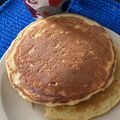 El cooksnap de Alex Hernández cuando hizo Hotcakes con manzana, canela y avena.