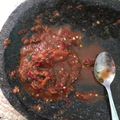 Cooksnap dari Mona Heryurida untuk resep SambaL trasi tomat Mentah.... Nyusss