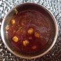 Neha Tyagi का कुकस्नैप जब उन्होंने स्ट्रीट स्टाइल छोले कुल्चे (street style chole kulche recipe in Hindi) बनाया था।
