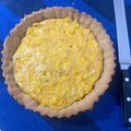 El cooksnap de Pablo Medina cuando hizo Tarta de verduras con masa de harina de garbanzos.