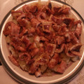 El cooksnap de Isa Bombí Roca cuando hizo Pulpo a la gallega con pimentón.