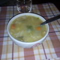 El cooksnap de Alvarito cuando hizo Sopa de verduras casera.