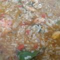 El cooksnap de Analia Chiodo cuando hizo Cazuela de mariscos.
