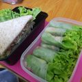รูป Cooksnap ของ BeAm P PM เมื่อเขาทำ สลัดโรลง่ายๆจากของเหลือติดตู้เย็น #กินผักรักสุขภาพ1