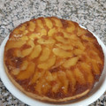 El cooksnap de Norma García cuando hizo Torta de manzana invertida.