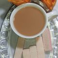 Bushra Mazhar's cooksnap of when they made Milk powder tea.