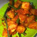 Cooksnap dari Maya Sonitas untuk resep Balado udang kentang kacang panjang alal nen tusai
