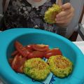 El cooksnap de Cinthia cuando hizo Croquetas de brócoli (ideal para bebés).