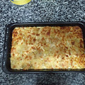 El cooksnap de epierobadia..... cuando hizo Patatas al gratén con cebolla, bacon y queso Manchego.