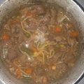 Sammy Hlambela's cooksnap of when they made Chicken giblets stew.
