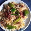 Ahasena Khondekar - Dalia's cooksnap of when they made ভেজ চাউমিন (veg chow mein recipe in Bengali).