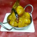 Sheela Biswas 's cooksnap of when they made নিরামিষ আলুর দম(Niramish alur dum recipe in Bengali).