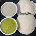Ruchika Anand's cooksnap of when they made Idli and Chutney Platter.