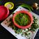 Parul Patel's cooksnap of when they made લીલા ધાણા લસણની ચટણી (Lila Dhana Lasan Chutney Recipe In Gujarati).