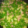 El cooksnap de Carlos Cuartero cuando hizo Guisantes con patatas, jamón y lacón🍴😋.