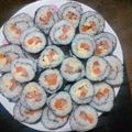 Cooksnap của Thu Mèo khi họ làm theo món Kimbap Hàn Quốc