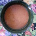El cooksnap de Ulises Martínez Ramos cuando hizo Salsa Taquera de Chile de Árbol.