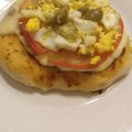 El cooksnap de Laura Carrasco cuando hizo Pizzetas caseras.