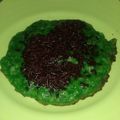 Cooksnap dari Ny. Fauzi untuk resep Lumpur Nasi Pandan Eggless
