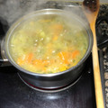 El cooksnap de carmendolores1969 cuando hizo Crema de calabaza y zanahoria.