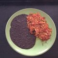 El cooksnap de Agustin cuando hizo Desayuno Méxicano: huevo con chorizo a la mexicana.