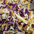 El cooksnap de vero bauvin cuando hizo Coleslaw sin lácteos y sin azúcar (vegana).