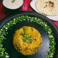 Diya Sawai का कुकस्नैप जब उन्होंने मटर पुलाव (matar pulao recipe in Hindi) बनाया था।