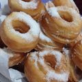 El cooksnap de Lorena Fernández cuando hizo Donas bañadas de chocolate y glasé.