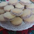 El cooksnap de Cecilia Borba cuando hizo Alfajores de maicena (Alfajorcitos de maicena).