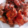 Cooksnap của Choikookie khi họ làm theo món Sườn xào chua ngọt