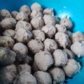 Cooksnap dari AyAy untuk resep Baso rumahan rasa kaki lima 100% daging sapi empuk kenyal