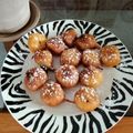El cooksnap de Sandra cuando hizo Buñuelos de plátano exprés.