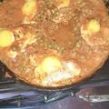 El cooksnap de Gabriela Deeluca cuando hizo Huevos al colchón de arvejas.