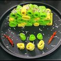 Mahua Chakraborty Swami's cooksnap of when they made খান্ডভী (Khandvi recipe in Bengali).