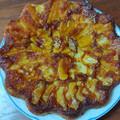 El cooksnap de Micaela Sanchez cuando hizo Tarta de manzana invertida 🍎.