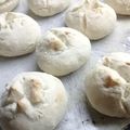 El cooksnap de Marian Rodríguez cuando hizo Pancitos sin levadura🖒.