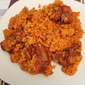 El cooksnap de Esther García cuando hizo Arroz con costillas de cerdo ibérico adobadas.