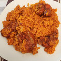 El cooksnap de Esther García cuando hizo Arroz con costillas de cerdo ibérico adobadas.