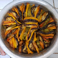 El cooksnap de Bárbara cuando hizo Ratatouille.