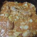 El cooksnap de Graciela Luna cuando hizo Pollo a la portuguesa.