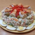El cooksnap de Sandra Tola cuando hizo Mayonesa de ave argentina.