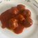 El cooksnap de Lucia R cuando hizo Albóndigas de berenjenas, con salsa de tomate.