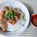 Hoàng Thị Tố Hà's cooksnap of when they made Bún Chả Ram (Bún Chả Giò).
