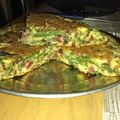 El cooksnap de Carla Gimenez cuando hizo Tortilla de Tallos y Hojas de Betarraga (Remolacha).