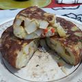El cooksnap de Marce La N Agusti cuando hizo Tortilla a la española.