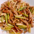 Xuan Xiong 的 蘆筍炒肉絲 cooksnap