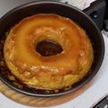 El cooksnap de Gladys Lopez cuando hizo Flan casero de huevos y leche, sin azúcar, con caramelo 🍮🍮.
